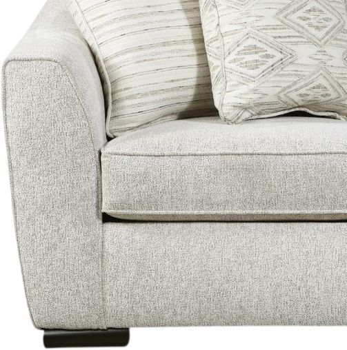 Fusion Furniture Vibrant Vision Oatmeal Loveseat-1