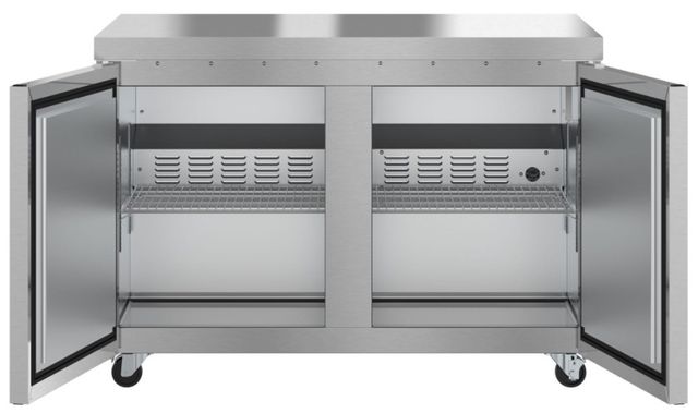 Hoshizaki Economy 48" 12.1 Cu. Ft. Stainless Steel Two Section Energy Star Undercounter Freezer-3