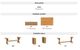 Bermex® Customizable 84" Dining Bench-1