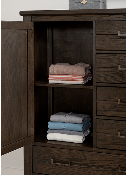Artisan & Post by Vaughan-Bassett Passageways Charleston Brown Door Chest-2