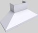 Vent-A-Hood® 66" White Wall Mounted Range Hood-4