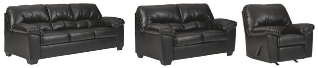 Benchcraft® Brazoria 3-Piece Black Living Room Set-0