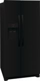 Frigidaire® 33" 22.3 Cu. Ft. Black Standard Depth Side-by-Side Refrigerator-2
