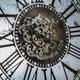 A & B Home Gold/Silver Square Gear Clock-1