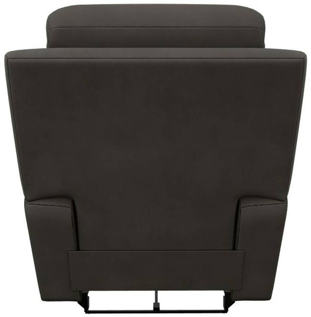 La-Z-Boy® Emmons Pewter Leather Manual Wall Recliner-3