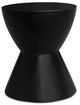 Moe's Home Collection Hourglass Black Concrete Outdoor Stool-0