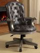 Furniture of America® Yelena Black/Gray Dining Arm Chair-1