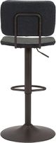Zuo® Modern Holden Dark Bronze/Vintage Black Bar Stool-3