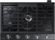 Samsung 30" Gas Cooktop-Fingerprint Resistant Black Stainless Steel-0