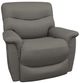 La-Z-Boy® James Charcoal Power Rocking Recliner with Headrest and Lumbar-0