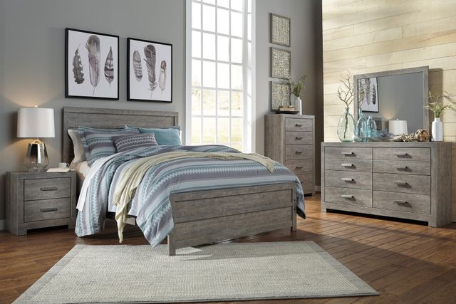 Signature Design by Ashley® Culverbach Gray Queen Panel Rails-3