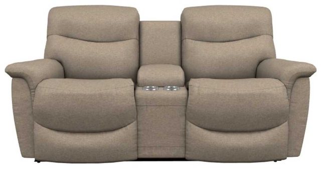 La-Z-Boy® James Marble Power Reclining Loveseat with Console, Headrest, and Lumbar-1