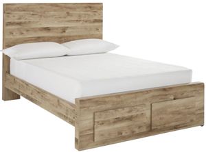 Signature Design by Ashley® Hyanna Tan Brown Full Storage Panel Bed