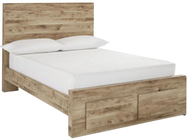 Signature Design by Ashley® Hyanna Tan Brown Full Storage Panel Bed-0