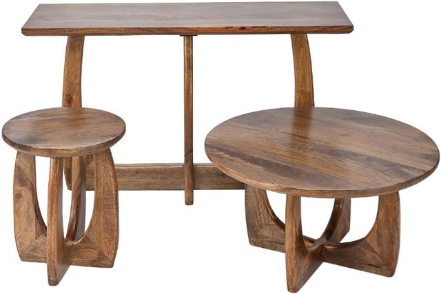 Jaipur Furniture Anette Brown Coffee Table-1