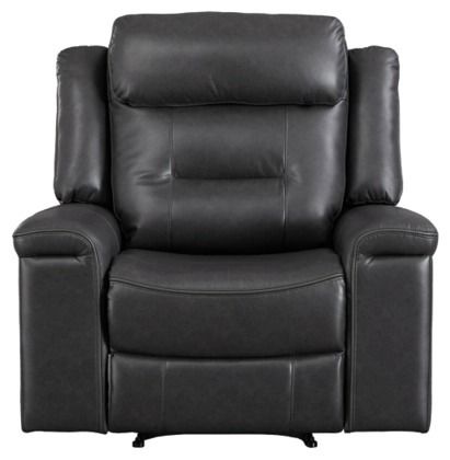 Signature Design by Ashley® McAdoo Charcoal Power Recliner-3
