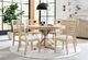 aspenhome® Maddox 7-Piece Beige/Biscotti Round Dining Set-1