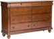 Liberty Furniture Rustic Traditions 4-Piece Rustic Cherry California King Sleigh Bedroom Set-5