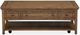 Magnussen Home® Bay Creek Toasted Nutmeg Rectangular Cocktail Table with Casters-0
