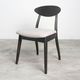 Furniture of America® Sargans 2-Piece Black Wenge Side Chair-2