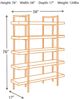 Signature Design by Ashley® Starmore Brown Bookcase-3