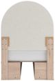 Signature Design by Ashley® Arloster Tan/White Twin Upholstered Panel Storage Bed-5