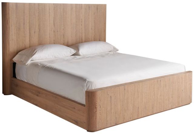 Universal Explore Home™ New Modern Walker Natural Oak Queen Panel Bed-1