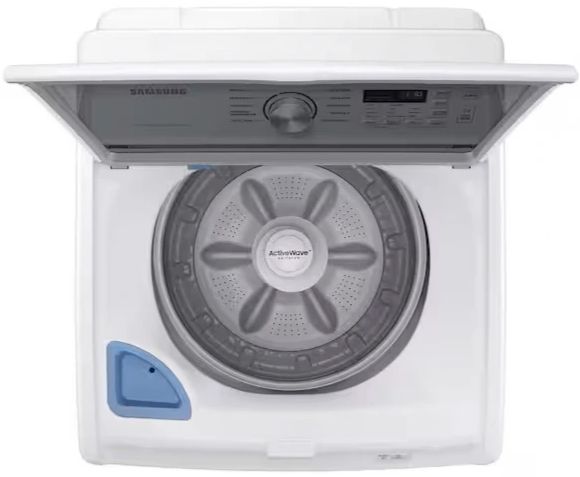 Samsung 4.6 Cu. Ft. White ActiveWave™Agitator Top Load Washer-2