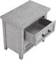 Crown Mark Beckett Light Gray Nightstand-3