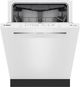 Bosch® 300 Series 24" White Top Control Built-in Dishwasher-2