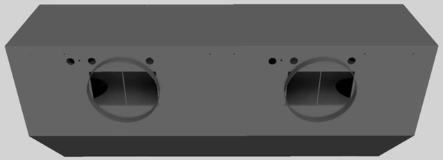 Vent-A-Hood® 48" Gunsmoke Wall Mounted Liner Insert-1