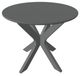 Telescope Casual 5W8T Graphite Polymers 23" Outdoor MGP Slat Round End Table-1
