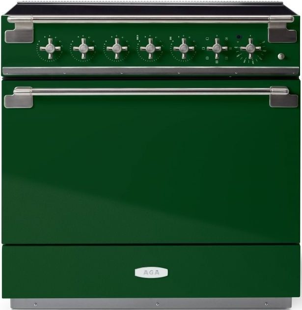 AGA™ Elise 36" Cornwall Green Pro Style Induction Range-0