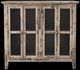 Jofran Inc. Rustic Shores Gray Wash 4-Door Accent Cabinet-1
