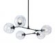 Zuo® Odense Black Ceiling Lamp-1