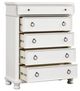 Signature Design by Ashley® Rowlenstown Antique White 5-Drawer Chest-3