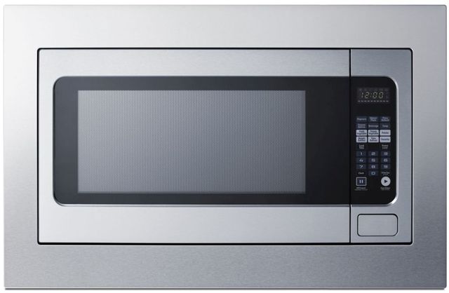 Summit® 2.2 Cu. Ft. Stainless Steel Built In Microwave-0