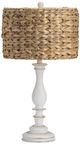 Crestview Collection Palmer White Candlestick Lamp-1
