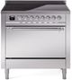 Ilve® Nostalgie II Series 36" Stainless Steel Pro Style Induction Range-0