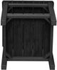 Enclover Hazelnut Black End Table-2