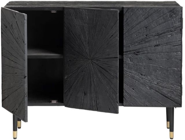 Crestview Collection Obsidian Black Sideboard-2