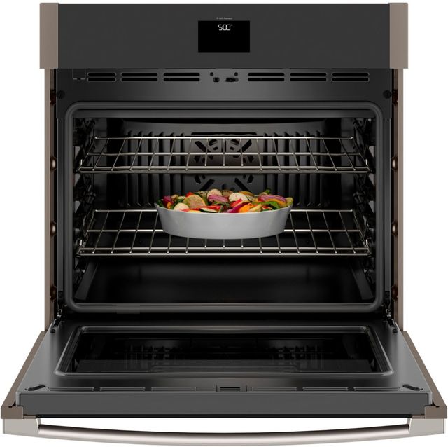 GE® 30" Fingerprint Resistant Slate Single Electric Wall Oven-3