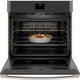 GE® 30" Fingerprint Resistant Slate Single Electric Wall Oven-3