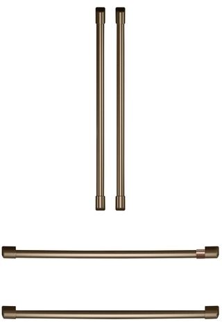 Café™ 4 Piece Brushed Bronze Refrigeration Handle Kit-0