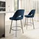 Amisco Customizable Scarlett Swivel Counter Stool-4