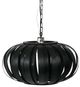 A & B Home Silky Black Smooth Bamboo Chandelier-0