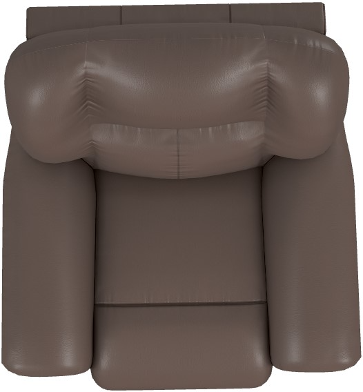 La-Z-Boy® Jasper Dark Brown Leather Power Rocking Recliner