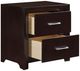 Homelegance® Edina Espresso Nightstand-3