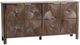 Classic Home Lina Kona Brown 4-Door Cabinet-0