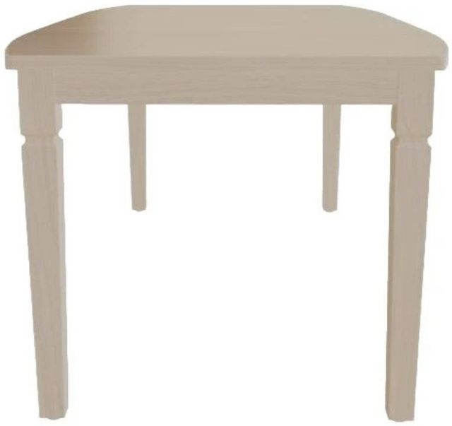 Mavin Customizable 38" Boat Extendable Dining Table with 12" Leaf-2
